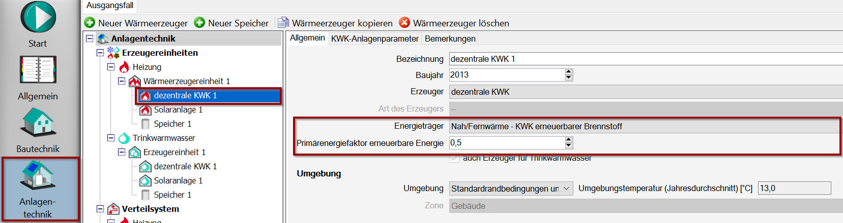 Primärenergiefaktor für Biogas/Biodiesel DIN V 18599